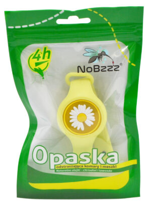 Kwiatek NoBzzz® - opaska na komary