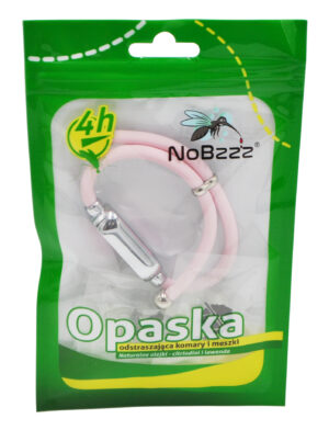 NoBzzz® Adult - opaska na komary dla dorosłych + 3 wkłady