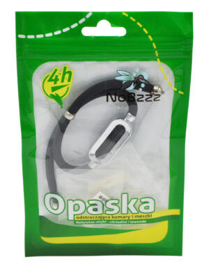 NoBzzz® Adult - opaska na komary dla dorosłych + 3 wkłady.