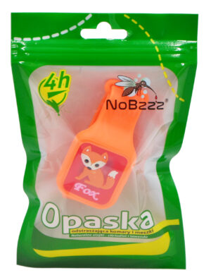 Lisek NoBzzz® - opaska na komary
