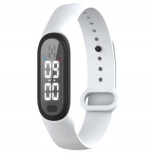 NoBzzz® Adult - opaska/zegarek ultradźwiękowa na komary dla dorosłych biały